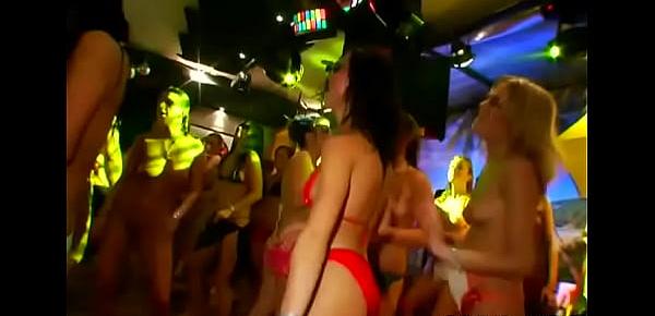  Explicit and brazen group gratifying